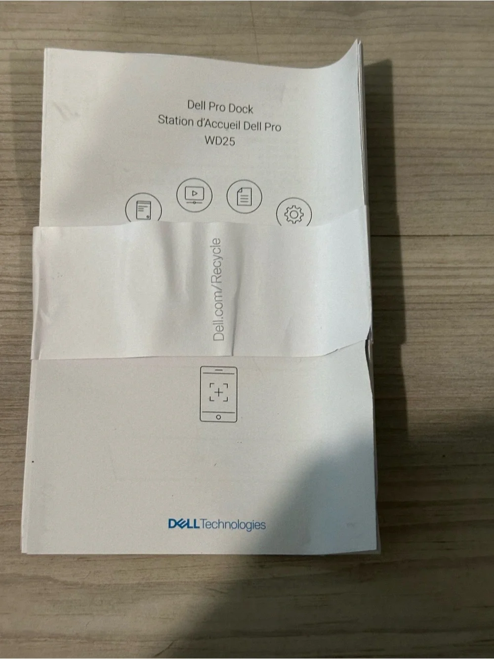 Dell Pro Dock WD25 USB-C Docking Station 130W HDMI 2.1 DP 1.4 w/ Adapter NIB